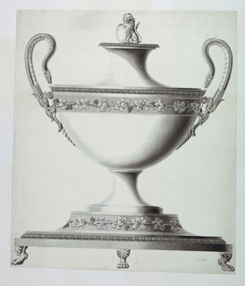 Drawing, Design for a Tureen