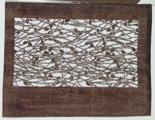 Stencil, Willow and Leaves