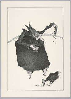 Print, Plate 4, VIII, Très Admirable Bestiaire Fantastique (Very Admirable Fantastic Bestiary)