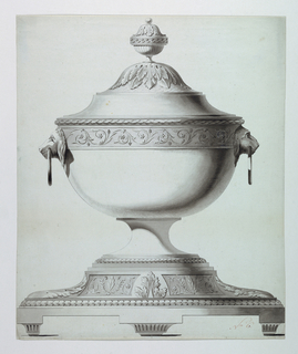 Drawing, Design for a Tureen