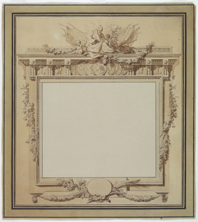 Drawing, Design for a Framed Print