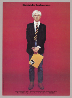 Advertisement, Stat Store: Andy Warhol/ Diaprints