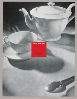 Advertisement, Cheers from M&Co: Tea Service