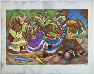 Print, Large Malinches (Toy Fiesta)