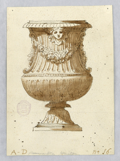 Drawing, Project for a Vase