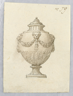 Drawing, Design for a Vase
