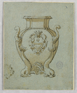 Drawing, Design for a Vase