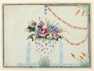 Drawing, Design for Embroidery