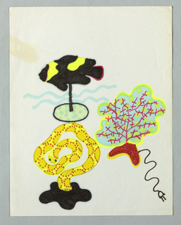 Drawing, Designs for Table Lamps