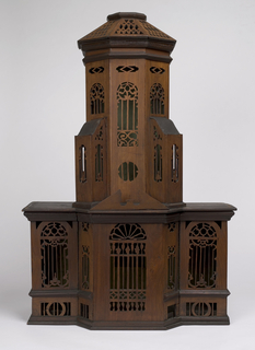 Bird Cage in the Form of a Church Birdcage