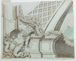 Drawing, Project for a Painted Ceiling