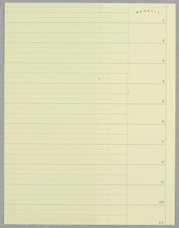 Letterhead, Benefit Color Co.