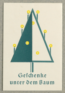Business Card, Geichenke unter dem Baum, Richard Schafranik
