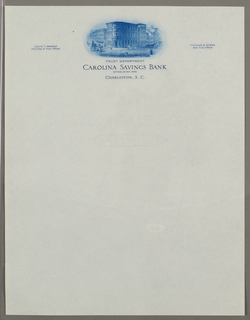 Letterhead, Trust Department/Carolina