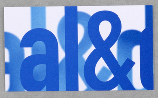 Business Card, Business Card for Faculty of Architecture Landscape and Design, University of Toronto