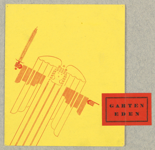 Brochure, Garten Eden, Picknick bei Mendel