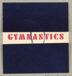 Announcement, Gymnastics Will Make You Young & Healthy, Cillipam