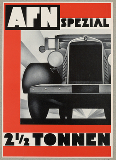 Brochure, AFN Spezial 2 1/2 Tonnen