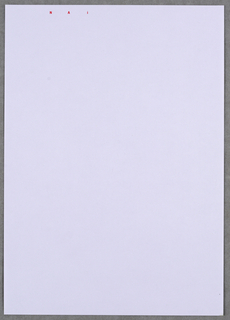 Letterhead, NAI (Nederlands Architectuurinstituut) Letterhead (second sheet)