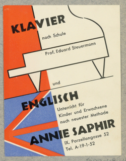 Business Card, Garda S. Karplus Hand Loomed Weaving