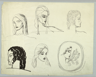 Photostat, Six Female Faces