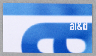 Business Card, Business Card for Faculty of Architecture Landscape and Design, University of Toronto