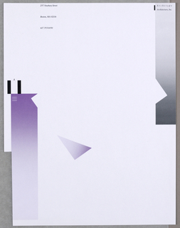 Letterhead, Archetype Architecture, Inc.