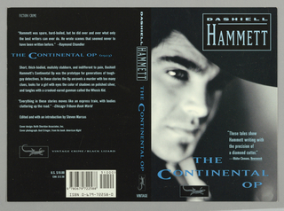 Book Cover, Vintage Crime: Hammett: The Continental