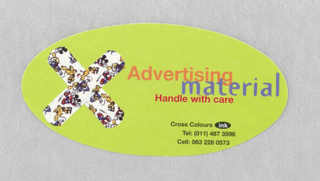 Sticker, Cross Colours