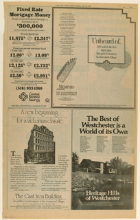 Advertisement, Memphis (Condominiums):  New York Times Advertisement