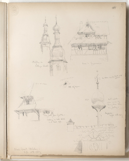 Album Page, Black Forest Sketches