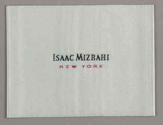 Label, Isaac Mizrahi: Logo