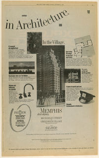 Advertisement, Memphis:  New York Times,