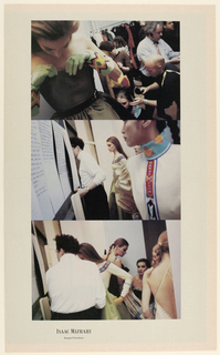 Advertisement, Isaac Mizrahi: Triple photo shoot