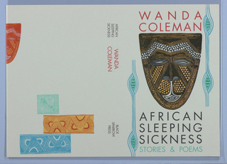 Book Cover, African Sleeping Sickness