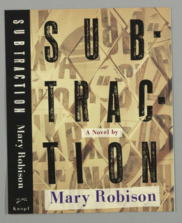 Book Cover, Subtraction