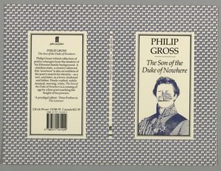 Book Cover, Poetry Series: The Son of the Duke of