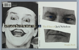 Book Cover, The Films of Jack Nicholson