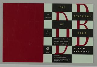 Book Cover, The Teachings of Don B.