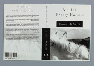 Book Cover, All the Pretty Horses