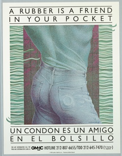 Poster, A Rubber Is a Friend in Your Pocket (Un Condon Es Un Amigo En El Bolsillo)