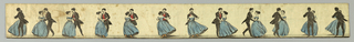 Print, Zoetrope Strip, Dancers