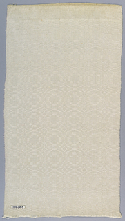 Sample Woven After Jackson Book (1958-30-1), Damask diaper