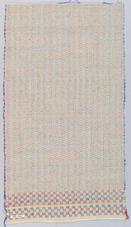 Sample Woven After Jackson Book (1958-30-1), Shogg petticoat