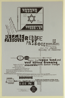 Print, Reggae Passover, Alan Eder and Friends