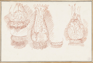 Drawing, Study of balusters