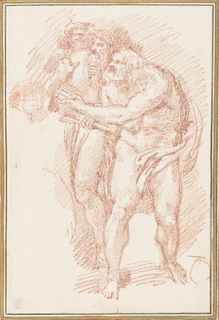 Drawing, Figures from Last Judgment