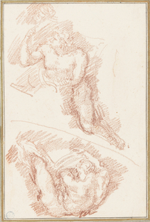 Drawing, Figures from Last Judgment