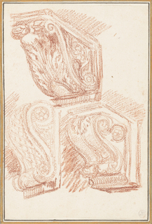 Drawing, Study of corbels