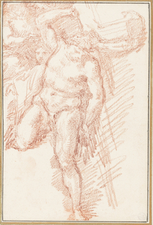 Drawing, Figures from Last Judgment